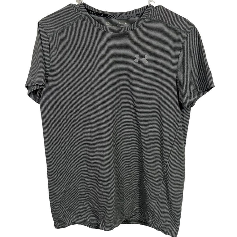 Under Armour Striped Fitted Performance T-Shirt
